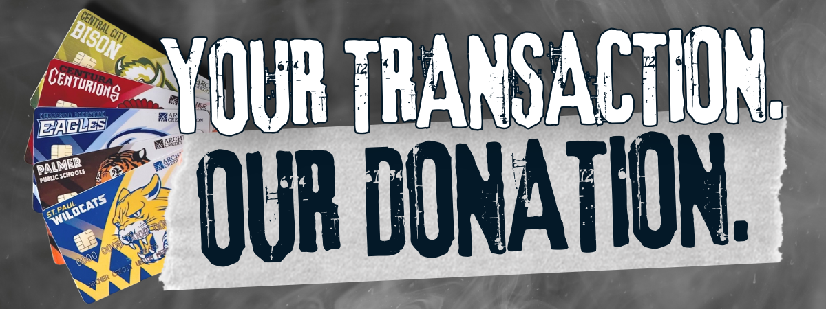 Pay with Pride. Your Transaction. Our Donation.